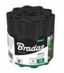 Bradas Bordura din plastic ondulat 10cmx9m negru (OBFBK 0910)