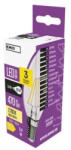 EMOS LED izzó Filament gyertya / E14 / 3, 4 W (40 W) / 470 lm / meleg fehér (ZF3220)