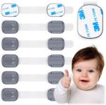 RicoKids Szekrénysorompó 798101 6db, szürke (798101)