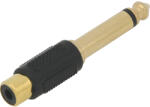  Csökkentő csatlakozó 6, 3-GN, RCA GOLD (3242)