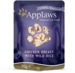 Applaws Applaws Cat Csirke Vadrizzsel, 12x70g