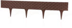 GEOMAT Kerti paliszád - Rattan Palisade, barna 2, 4 m (3 db 0, 8 m-es csomag)