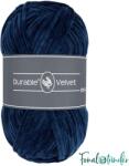 DURABLE Velvet 321 Navy - sötétkék zsenília fonal