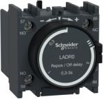 SCHNEIDER TeSys Deca Bloc contacte auxiliare temporizat 1NO + 1NC off delay (Intarziere la oprire) 0.3-3s Frontale terminale cu șurub Schneider LADR0 (LADR0)