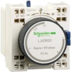 SCHNEIDER TeSys Deca Bloc contacte auxiliare temporizat 1NO + 1NC off delay (Intarziere la oprire) 10-180s Frontale terminale cu arc Schneider LADR43 (LADR43)