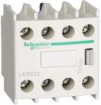 SCHNEIDER TeSys Deca Bloc contacte auxiliare 2NO + 2NC (inc. 1NO + 1NC make before break) Frontale terminale urechi-inele Schneider LADC226 (LADC226)