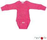 ManyMonths Body/Bluza (2 in 1) ManyMonths lână merinos - Pop Pink