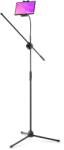 VONYX MS10TH Stativ pliabil pentru tableta si microfon boom, 92-155cm, Vonyx (180.010)