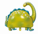 Balloons4party Balon folie dinozaur verde gat lung 90 x 70 cm