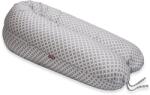 Scamp Perna de gravide si alaptare cu husa detasabila din bumbac, 150 cm, Pick Gray (PG097)