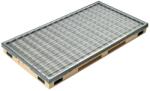 ACO Ștergător de picioare încastrabil ACO Vario 2.0 Hybrid, cu tavă din beton cu polimeri și grătar retea ochiuri 30/30, 1000x500x80mm Pres