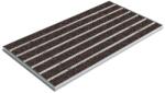 ACO Ștergător de picioare încastrabil ACO Self Vario, cu ramă din aluminiu și grătar insertie textila pentru exterior, maro, 750x500x30mm Pres