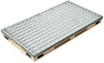 ACO Ștergător de picioare încastrabil ACO Vario 2.0 Hybrid, cu tavă din beton cu polimeri și grătar rețea V, 1000x500x80mm Pres