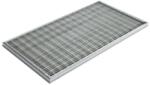 ACO Ștergător de picioare încastrabil ACO Self Vario, cu ramă din aluminiu și grătar rețea ochiuri 30/10, 1000x500x30mm Pres