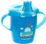 Canpol babies Неразливаща се чаша с твърд накрайник Canpol - Toys, 250 ml, Синя (31/200_blu) - kindermarket