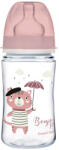 Canpol babies Антиколик шише Canpol Easy Start - Bonjour Paris, 240 ml, Розово (35/232_pin) - kindermarket