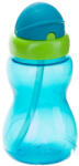 Canpol babies Преходно шише със сламка и капаче Canpol - 270 ml, Синьо (56/109_blu)