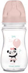 Canpol babies Антиколик шише Canpol - Exotic Animals, 240 ml, Розово (35/221_pin)