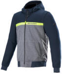 Alpinestars Hanorac moto cu protecții - Alpinestars Chrome Street - Dark Navy/Dark Gray/Melange (4200922-7151)