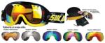 Sulov® Ochelari SULOV® PASSO junior pentru downhill, lentile duble, negru-galben