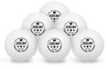 Sedco Mingi de tenis de masa SEDCO pentru CHAMPION 3*** CELL FREE 6 buc - alb