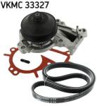 SKF Pompa apa + Set curea transmisie cu caneluri SKF VKMC 33327 (VKMC 33327) - automobilus
