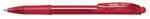 Pentel BK417 golyóstoll 0,35mm, nyomógombos, piros (BK417-B)