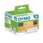 DYMO Etichete de adresă Dymo LW 89x36mm, mari, din plastic transparent