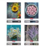 Herlitz Flower A5 80 Lapos Vonalas Spirálfüzet (09542895)