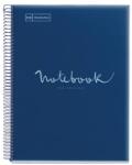 Miquelrius Emotions A5 PP 120 Lapos Sötétkék Kockás Spirálfüzet (A152210327)