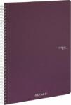 Fedrigoni Ecoqua A4 70 Lapos Lila Sima Spirálfüzet (19290012)