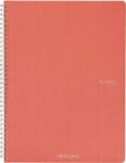 Fedrigoni Ecoqua A4 70 Lapos Korall Sima Spirálfüzet (19290005)