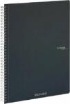 Fedrigoni Ecoqua A4 70 Lapos Sötétzöld Sima Spirálfüzet (19290010)