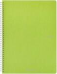 Fedrigoni Ecoqua A5 70 Lapos Világoszöld Sima Spirálfüzet (19148007)