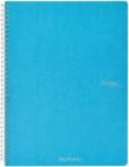 Fedrigoni Ecoqua A5 70 Lapos Türkiz Kockás Spirálfüzet (19148111)