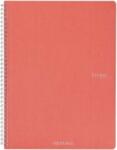 Fedrigoni Ecoqua A5 70 Lapos Korall Sima Spirálfüzet (19148005)