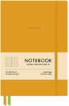 Shkolyaryk Publishing House Genius A5 96 Lapos Keményfedeles Műbőr Borító Narancs Jegyzetfüzet (A5-7129L)