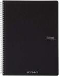 Fedrigoni Ecoqua A5 70 Lapos Fekete Vonalas Spirálfüzet (19148209)