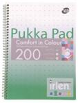 Pukka Pad Irlen Jotta Green A/4 100 Lapos Vonalas Spirálfüzet (PUPIRJA4)