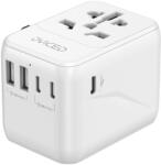 DVICED Világ utazó adapter 28W fehér (DV240002)