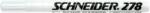 Schneider Marker cu vopsea Schneider Maxx 278, varf rotund 0.8mm - alb (S-127849) - forit