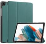 Gigapack Samsung Tab A9 LTE / Tab A9 WIFI GIGAPACK Tok álló, bőr hatású aktív FLIP, asztali tartó, SÖTÉTZÖLD GP-150671 (GP-150671)