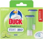 DUCK Свежи дискове Пълнител Лимон, ароматизатор за тоалетна, 2х36 мл (5000204338560)