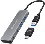GRAUGEAR G-Hub -2A2C-AC USB 3.0 Hub - 4 Port (G-HUB2A2C-AC)