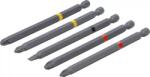 BGS technic Bit készlet 5 db-os 1/4" 110 mm PH/PZ/SL - BGS (9-4832)