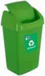 Heinner Cos Gunoi Pt Reciclare Eco 35 L, Verde (hr-al-35v) Cos de gunoi