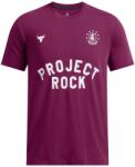 Under Armour Project Rock Férfi szabadidő rövid ujjú pólók Under Armour PJT RCK SS BOH lila 1386890-505 - L