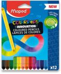 Maped - Creioane colorate fără lemn - COLOR`PEPS INFINITY 12 culori (3154148616009)