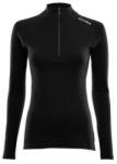 Aclima WarmWool Mock Neck Shirt Women Tricou cu mânecă lungă Aclima Jet Black L