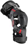 Alpinestars Genunchiere Alpinestars Supertech RK-10 Plasma negru-rosu (AIM160-551)